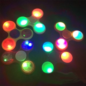 Mix color LED Fidget Spinner Hand Spinner For ADHD Anxiety Autism Stress 