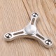  Fashion Hand Spinner Metal Fidget Spinner with three leaves