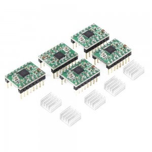 Reprap Stepper Driver A4988 Stepper Motor Driver Module with Heatsink for 3D printer