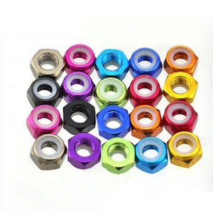 Aluminum alloy lock nuts